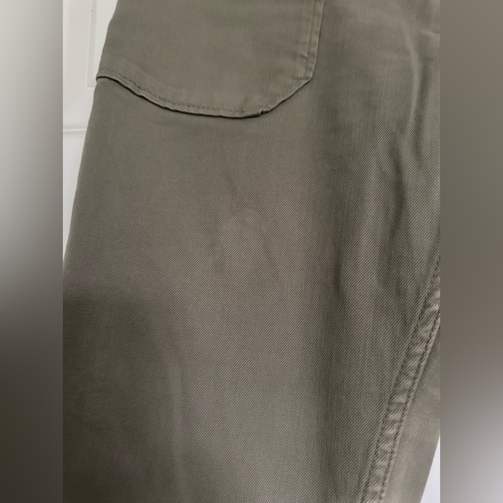ba&sh Jeans Size 6 Khaki Denim Wash - Picture 8 of 14